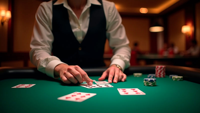 Pin Up Live Blackjack Action